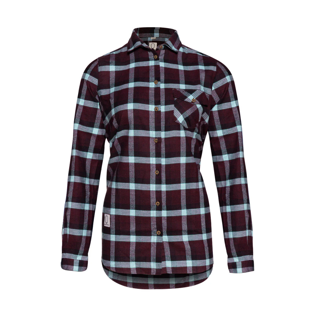 Flannel-Shirt Long Women