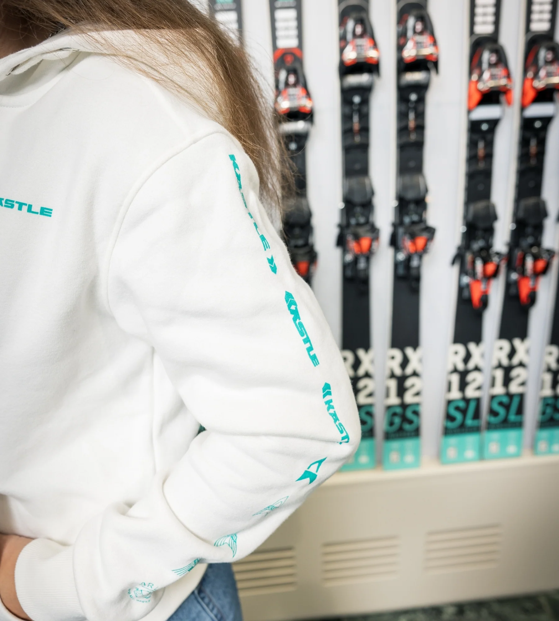 LOGO EVOLUTION ZIP HOODY WOMEN - Image 6